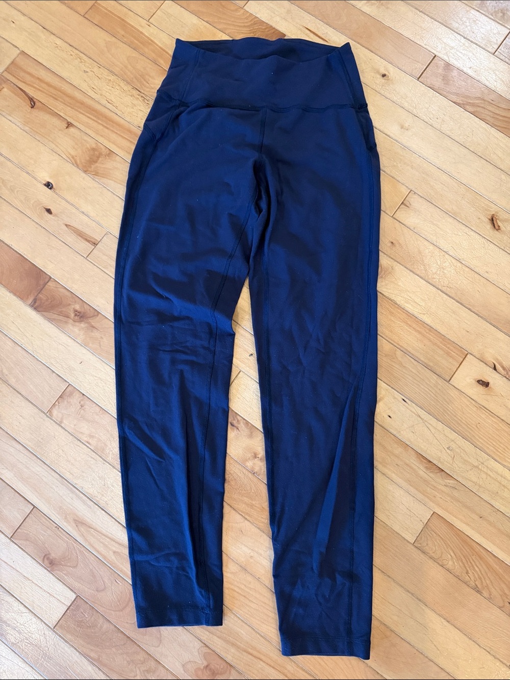 lululemon athletica Navy Blue High-Waist Leggings